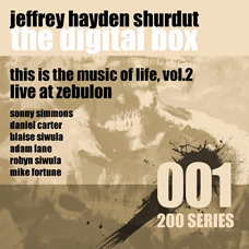 Live at Zebulon - CD cover art